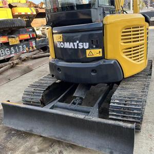 Excavadora usada Komatsu de Japón PC50MR con excavadora hidráulica sobre orugas con cabina, con motor de Japón miniexcavadora, maquinaria de movimiento de tierras - Product Image 3