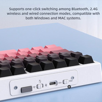 Programmable RGB Backlit USB-C Wireless Gaming Keyboard 109 Keys Mechanical Hot-swappable Switch PBT Keycaps 4000mAh