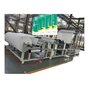 Automatic Nonwoven Bedding Sets Machine elastic Bed Sheets Folding Line Bed Cover Making Machine