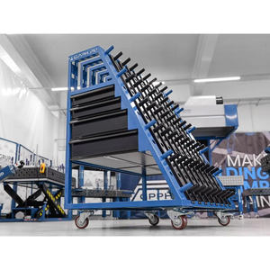 Carro GPPH L 1000x800x1130mm Carro de herramientas con 8 cajones, agujeros de 16mm - Product Image 4