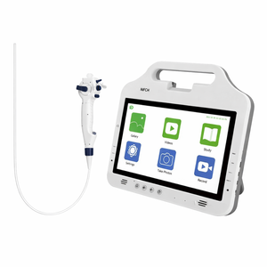 獣医用内視鏡医療用耳鼻咽喉科手術器具使い捨てフレキシブルビデオ喉頭鏡14インチタッチスクリーンモニター付き - Product Image 4