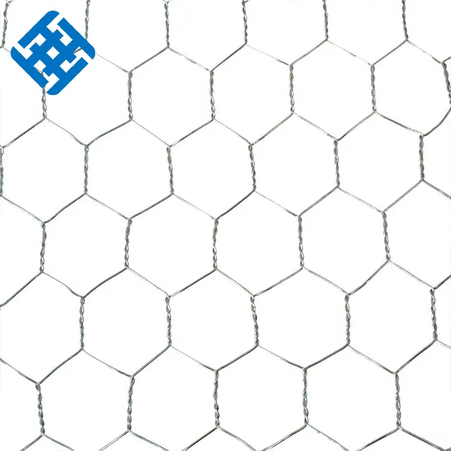 Filets de gabions hexagonaux en fil, boîte revêtue en PVC/sac de gabions