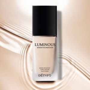 <span class=keywords><strong>Base</strong></span> <span class=keywords><strong>de</strong></span> <span class=keywords><strong>Maquillaje</strong></span> Líquida Luminosa, Resistente al Agua y Sin <span class=keywords><strong>Aceite</strong></span>, <span class=keywords><strong>de</strong></span> Alta Calidad, para Piel Clara o Oscura, Marca Privada, Muestra Gratuita - Product Image 2
