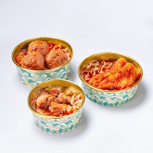 Tazza di carta <span class=keywords><strong>ramen</strong></span> calda usa e getta stampata personalizzata ciotola di noodle con pellicola sigillante - Product Image 6