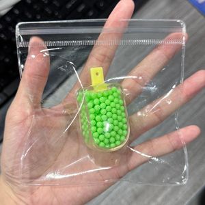 Jouet anti-stress à presser en caoutchouc souple, en forme de bâtonnet glacé scintillant d'été simulé, mignon, pour animaux de compagnie, à poser sur le bureau, idéal comme cadeau - Product Image 6