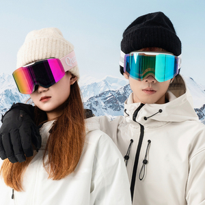 Qunature Custom Logo Unisex Anti-Fog Snowboard Goggles Designer Adulto Óculos Lentes <span class=keywords><strong>Toric</strong></span> Polarizadas para Esqui ao Ar Livre - Product Image 6