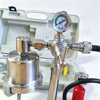 Analizador de Fluidos de Perforación ZNS-2A de Acero Inoxidable, Prensa de Filtro de Media Presión para Prueba de Pérdida de Lodo 0.69MPa, para Laboratorio de Campos Petroleros
