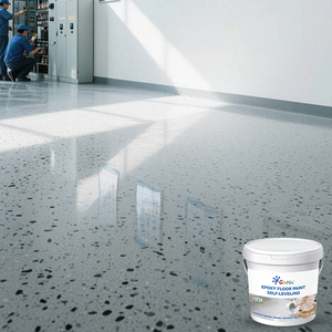 Revestimiento de Piso Epóxico Autonivelante Industrial de Alta Resistencia, Revestimiento de Piso Epóxico sin Juntas para Fábrica, Almacén, Garaje - Product Image 5