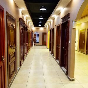 Portes intérieures en <span class=keywords><strong>PVC</strong></span> modernes en bois pour garages et maisons - Product Image 3