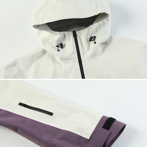Vestes de ski techniques pour hommes et femmes, personnalisées avec logo professionnel, coupe-vent, imperméables, à capuche, pour activités de <span class=keywords><strong>neige</strong></span> - Product Image 3