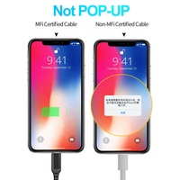 Cargador MFI oficial certificado USB C a cable de 8 pines para iPhone, iPad, iPod MAX PD, carga rápida de 30W