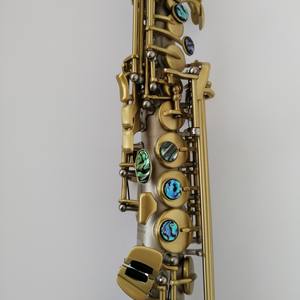 고급 반 곡선 벨 소프라노 색소폰 - Product Image 4