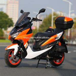 Fábrica HX de China, Motocicletas de Gasolina de 150cc Más Vendidas para Adultos, Certificado EEC, Transmisión Automática, Scooters de Gasolina al Por Mayor - Product Image 3