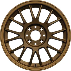 15*7.0 17*8.5 18*8.5 ET 33 34 PCD 4*100 8*114.3 CB 73.1 Bronze Coating Cast Passenger Car Wheel Rim