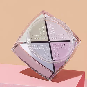 <span class=keywords><strong>Polvo</strong></span> Facial Suelto de Maquillaje de Larga Duración, 4 Colores, Matificante, Resistente al Agua, <span class=keywords><strong>Polvo</strong></span> Fijador, Venta al Por Mayor OEM - Product Image 1