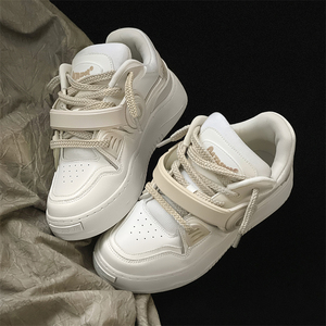 <span class=keywords><strong>Sneakers</strong></span> Chunky Personalizzate per Uomo e <span class=keywords><strong>Donna</strong></span> OEM ODM Basso MOQ Scarpe Casual <span class=keywords><strong>con</strong></span> Plateau e Chiusura in <span class=keywords><strong>Velcro</strong></span> per Skateboard 2026 - Product Image 4