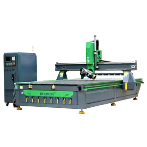 high quality big size automatic 3d wood carving cnc router 4axis machine
