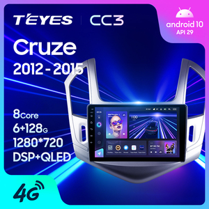 TEYES CC3 REPRODUCTOR DE DVD para coche para <span class=keywords><strong>Chevrolet</strong></span> <span class=keywords><strong>Cruze</strong></span> J300 J308 2012 - 2015 GPS Android navegación REPRODUCTOR DE DVD para coche - Product Image 2