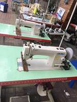 Machine à coudre industrielle Juki 1181N d'occasion du Japon, point noué, pour cuir et tissus imperméables