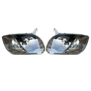 Phares avant Toyota 4Runner 2003-2005 N210 halogènes 55W 5000Lm noirs, gauche et droite - Product Image 1