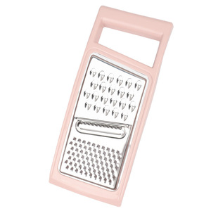 Juego de rallador de mano Manual de acero inoxidable para cocina doméstica pequeña, 3 tamaños diferentes para zanahorias de <span class=keywords><strong>Chocolate</strong></span>, jengibre, herramienta de Metal - Product Image 2