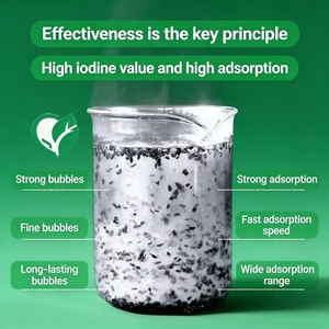 Carbón Activado de Cáscara de Coco a Granel a <span class=keywords><strong>Precio</strong></span> Económico de Carl para Purificación de Agua Municipal - Product Image 3