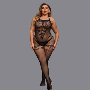 Vente en gros de lingerie en filet pour femmes corpulentes body <span class=keywords><strong>grande</strong></span> <span class=keywords><strong>taille</strong></span> lingerie sexy pour femmes matures sous-vêtements sexy - Product Image 6