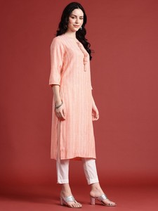 Diseño de corbata Tejido Viscosa Rayón Kurta - Product Image 6