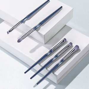 Ensemble de pinceaux pour les yeux MSQ de marque privée, 5 pièces, pinceaux de maquillage en cheveux synthétiques pour fard à paupières et eyeliner - Product Image 5