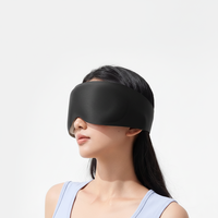Masque de sommeil 3D Heenlong, nouveau design, contour 3D, élastique, occultant, anti-lumière, super doux, luxueux, pour la santé des yeux