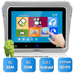 Màn Hình Android 7 Inch Cho Xe Ô Tô Màn Hình Thông Minh Không Dây Trong Xe Buýt/Xe Buýt/Tàu/Du Thuyền/Citybus Màn Hình Giải Trí - Product Image 3