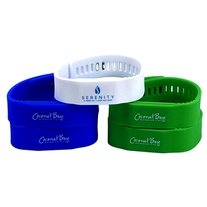 Bracelet NFC programmable GSC à prix d'usine, 860-960 MHz, étiquette passive, bracelet RFID en silicone personnalisable pour systèmes de paiement - Product Image 3