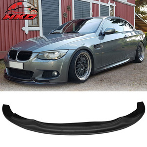 Convient pour BMW E92 2010-2013, lèvre de pare-chocs avant style AK, surface texturée rugueuse - Product Image 1