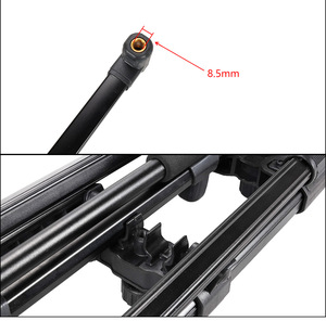 Soporte portátil Para caña <span class=keywords><strong>De</strong></span> <span class=keywords><strong>Pescar</strong></span>, Soporte ajustable <span class=keywords><strong>De</strong></span> aluminio Para carpa - Product Image 2