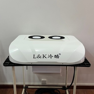 ระบบปรับอากาศติดหลังคาแบบพัดลมคู่ 2200W สำหรับรถบรรทุกหนัก ใช้ไฟ 24V AC - Product Image 1
