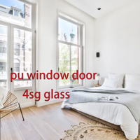 Proveedor de Ventanas de PU, Perfil Extruido de Fibra de Vidrio FRP No Magnético, Perfil GRP Resistente a la Intemperie para Construcción Industrial Especial