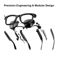 Lunettes Intelligentes SANVNET GS4 MAX AI avec Caméra 8MP, Traduction IA, Lunettes de Soleil d'Extérieur, Enregistrement Vidéo, Lunettes Intelligentes 2026