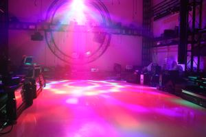 DJ Disco Beam 5-en-1 LED Stage Light RGBW Laser Pattern Flash avec effets dynamiques Party Wedding Club Dance KTV - Product Image 2