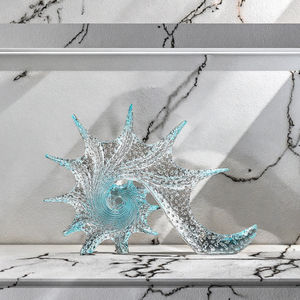 Bostone Art en résine de luxe léger et moderne, motif Cœur Étoile de mer Cristal Océan, pour décoration d'intérieur d'anniversaire, modèle de table de haute qualité - Product Image 3