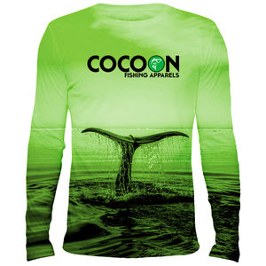 Chemise de pêche personnalisée Cocoon, nouveau design avec protection UV SPF 50+, 88% polyester, 12% élasthanne, grande taille, respirante, 165 g/m² - Product Image 3