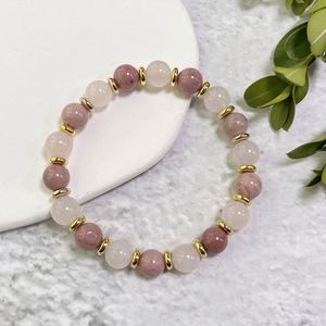 Pulsera de Piedra Natural con Cuentas de Vidrio Coloridas, Vitalidad y Fuerza de Vida, Fabricante Verificado, Opción de Envío Seguro - Product Image 2