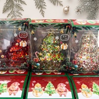 Squishies en caoutchouc édition limitée Noël - Motifs Père Noël, Bonhomme de neige, Sapin de Noël - Jouets anti-stress à récupération lente