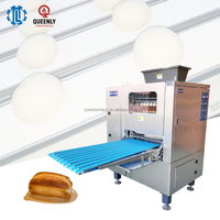 Équipement de boulangerie QINLI pour le traitement des boulettes de pâte, diviseur et arrondisseur de pâte à haute vitesse 18000 pièces/h, automatique pour la ligne de production de tortillas et de roti