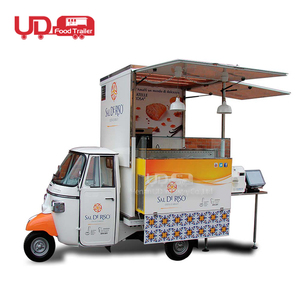 Buena calidad pequeña expendedora aperitivo de la calle camión de comida Tuk <span class=keywords><strong>simio</strong></span> Piaggio - Product Image 6