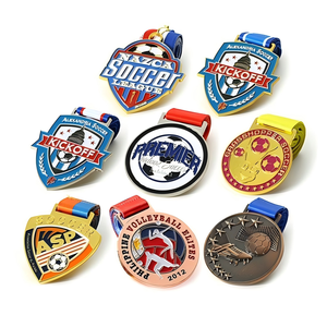 Produsen Medali dan Piala Olahraga Grosir Kustom Die Cast Logam Piala Olahraga Sepak Bola Bola Basket - Product Image 1
