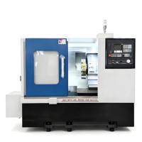 TCK46 Alta Precisión 45 °   Centro de Torneado CNC de Cama Inclinada para Mecanizado de Metales con Torreta Hidráulica