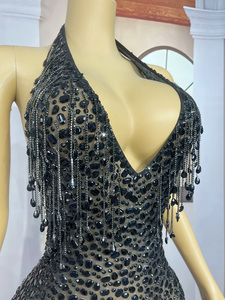 <span class=keywords><strong>Vestido</strong></span> <span class=keywords><strong>de</strong></span> <span class=keywords><strong>Gala</strong></span> Negro Diamante, <span class=keywords><strong>Vestido</strong></span> <span class=keywords><strong>de</strong></span> <span class=keywords><strong>Noche</strong></span> <span class=keywords><strong>de</strong></span> Lujo sin Mangas, Elegante <span class=keywords><strong>Vestido</strong></span> <span class=keywords><strong>de</strong></span> Fiesta para Mujer, para Cumpleaños - Product Image 1