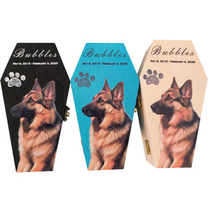 Urne de cendres en bois durable pour animaux de compagnie-Support commémoratif pour animaux de compagnie de longue durée avec des matériaux de haute qualité - Product Image 4