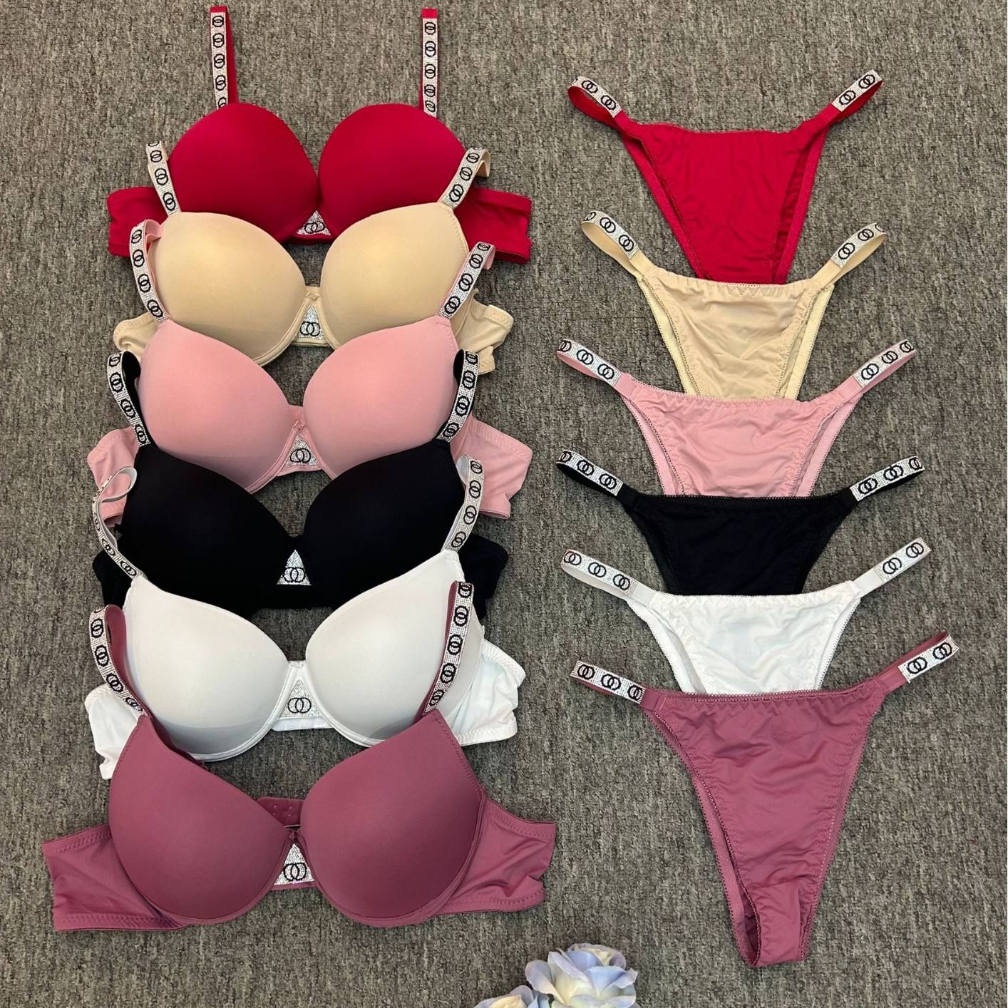 Buy Sexy Bra Panty Set for Russia Transparent Material Adds Allure