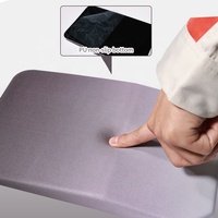 Repose-poignet pour souris de jeu, tapis de bureau en mousse à mémoire de forme, tapis de souris en tissu EVA, antidérapant, ergonomique, support de dessin animé pour le bureau
